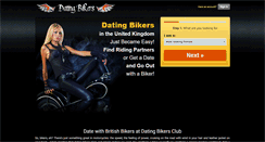 Desktop Screenshot of datingbikers.co.uk