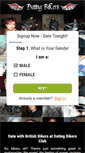 Mobile Screenshot of datingbikers.co.uk